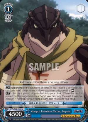 Strongest Lizardman Warrior, Zaryusu