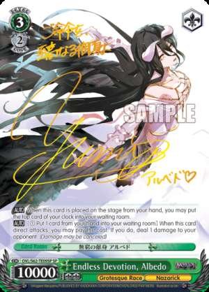 Endless Devotion, Albedo