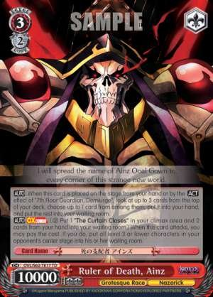 Ruler of Death, Ainz