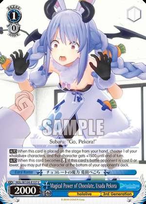 Magical Power of Chocolate, Usada Pekora