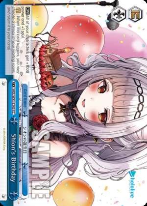 Shion's Birthday
