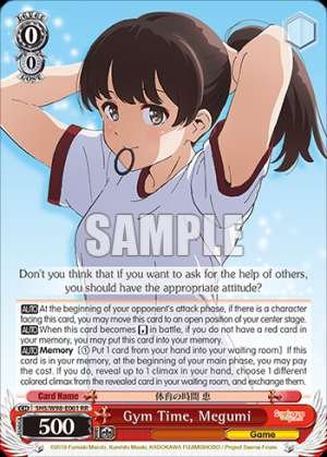 Gym Time, Megumi