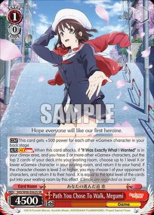Path You Chose To Walk, Megumi