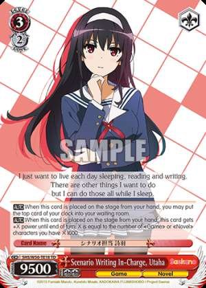 Scenario Writing In-Charge, Utaha