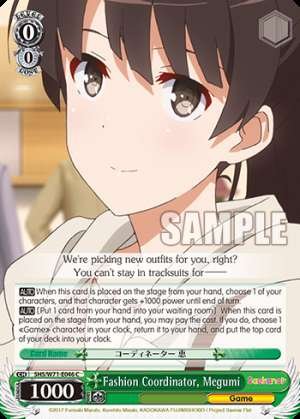 Fashion Coordinator, Megumi