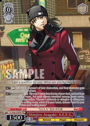 Shinjiro Aragaki: S.E.E.S.