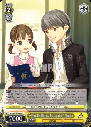 Friendly Siblings, Protagonist & Nanako