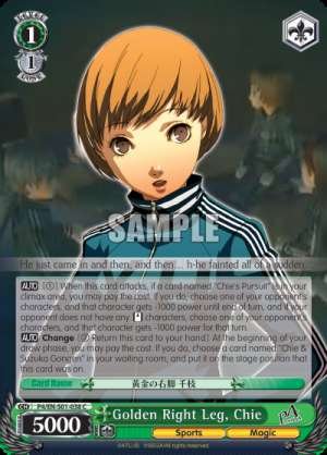 Golden Right Leg, Chie