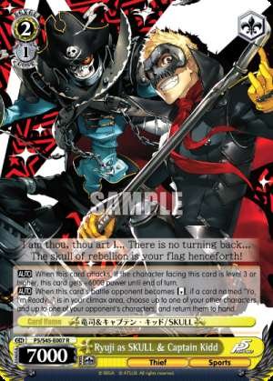 Ryuji as SKULL & Captain Kidd