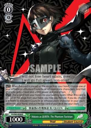 Makoto as QUEEN: The Phantom Tactician
