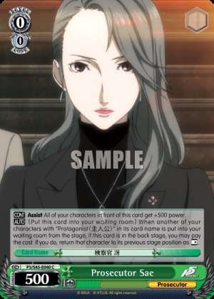 Prosecutor Sae