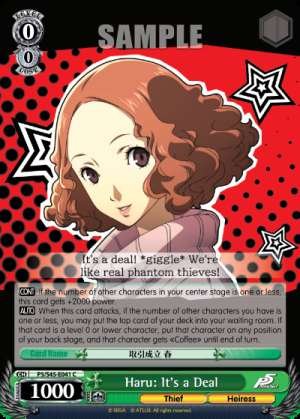 Haru: It's a Deal