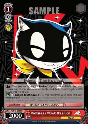 Morgana as MONA: It's a Deal