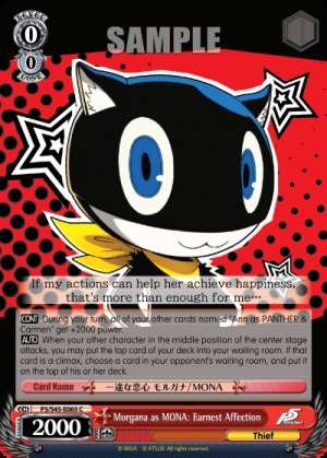 Morgana as MONA: Earnest Affection