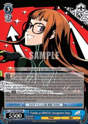 Futaba as ORACLE: Navigation Duty