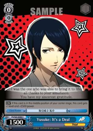 Yusuke: It's a Deal