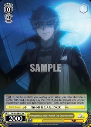Protagonist as JOKER: Phantom Thief Under Moonlight