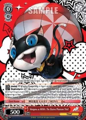 Morgana As Mona: The Exclusive Phantom Thief