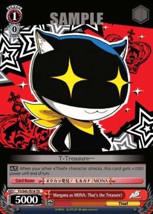 Morgana as MONA: That's the Treasure!