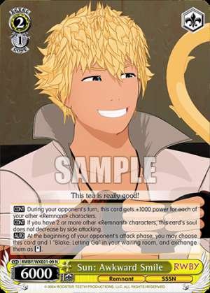 Sun: Awkward Smile