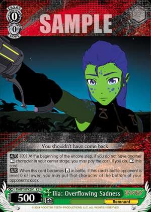 Ilia: Overflowing Sadness
