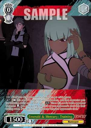 Emerald & Mercury: Training