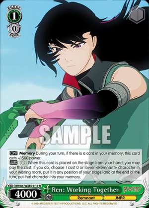Ren: Working Together