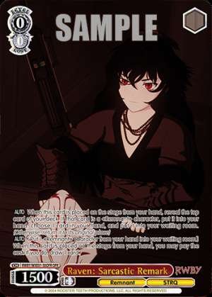 Raven: Sarcastic Remark