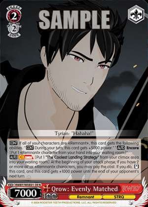 Qrow: Evenly Matched