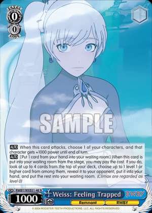 Weiss: Feeling Trapped