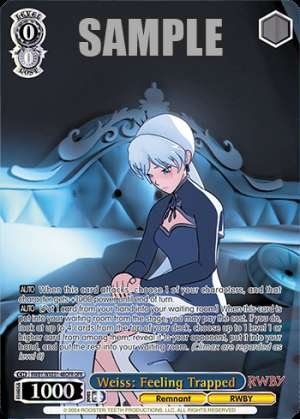 Weiss: Feeling Trapped