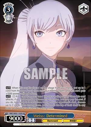 Weiss: Determined