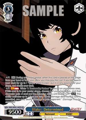 Blake: Determined