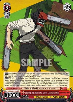 Bearing the Heart of a Devil, Chainsaw Man