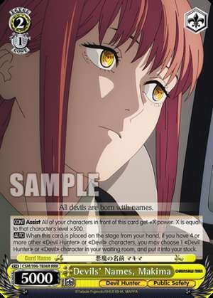Devils' Names, Makima