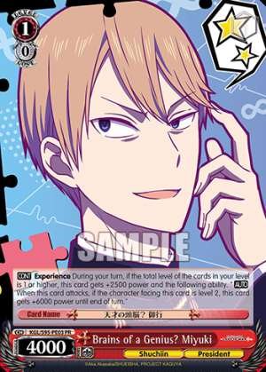 Brains of a Genius? Miyuki