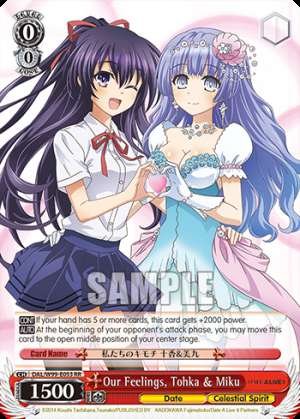 Our Feelings, Tohka & Miku