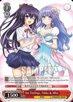 Our Feelings, Tohka & Miku