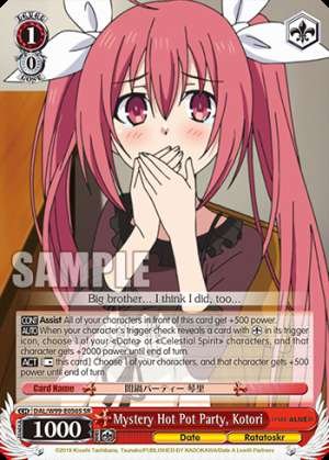 Mystery Hot Pot Party, Kotori