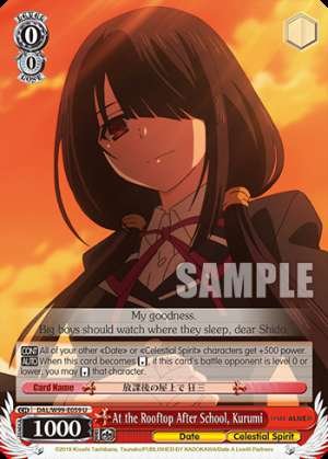 At the Rooftop After School, Kurumi