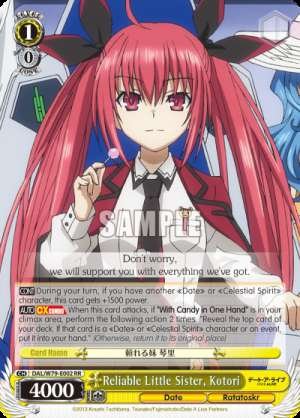 Reliable Little Sister, Kotori