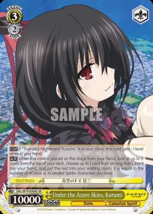 Under the Azure Skies, Kurumi