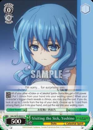 Visiting the Sick, Yoshino