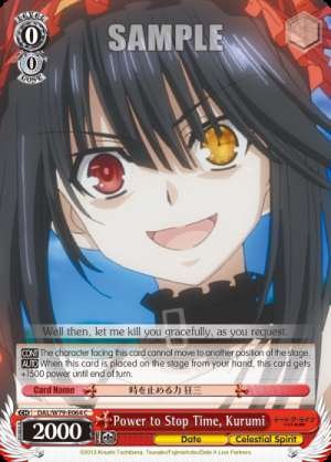 Power to Stop Time, Kurumi