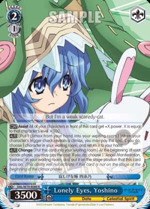 Lonely Eyes, Yoshino