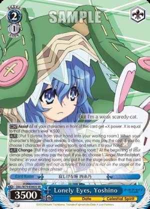 Lonely Eyes, Yoshino