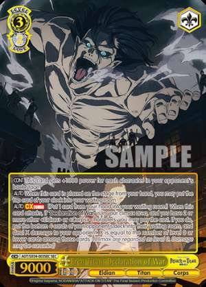 Eren Titan: Declaration of War