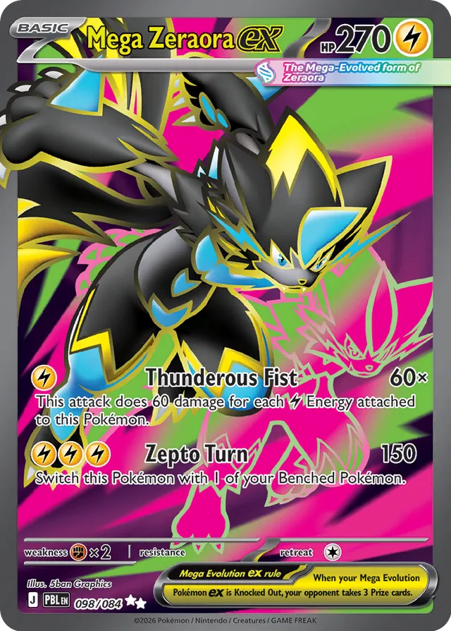 Mega Zeraora ex