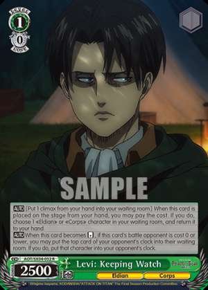 Levi: Keeping Watch