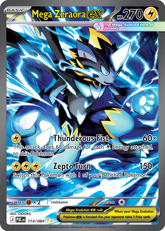 Mega Zeraora ex